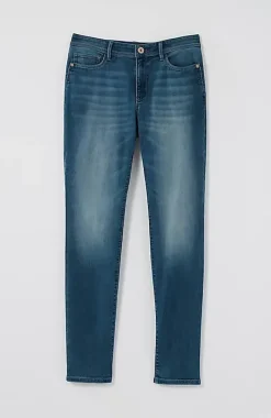 Authentic Fit Slim-Leg Jeans | Jjill