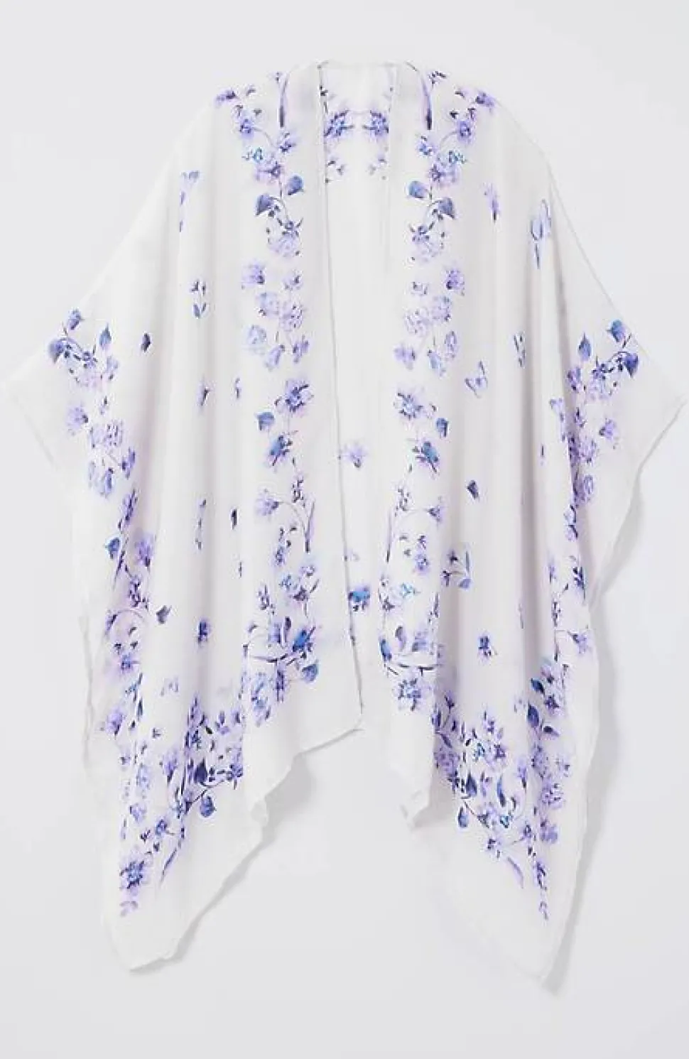 Butterfly-Printed Ruana | Jjill
