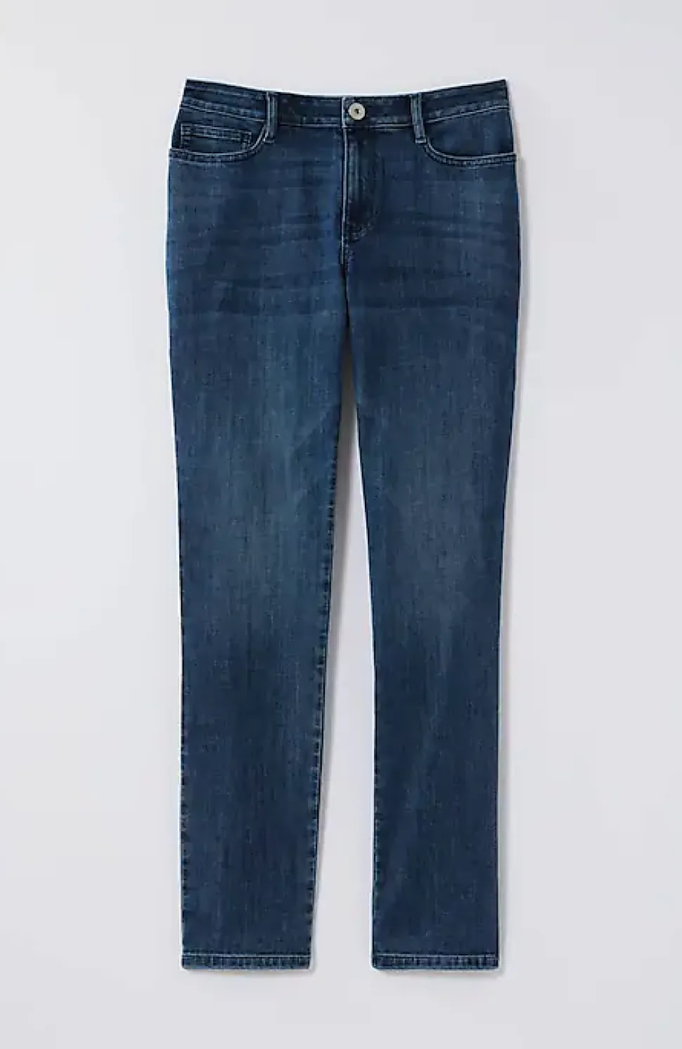 Curvy-Fit Slim-Leg Jeans | Jjill