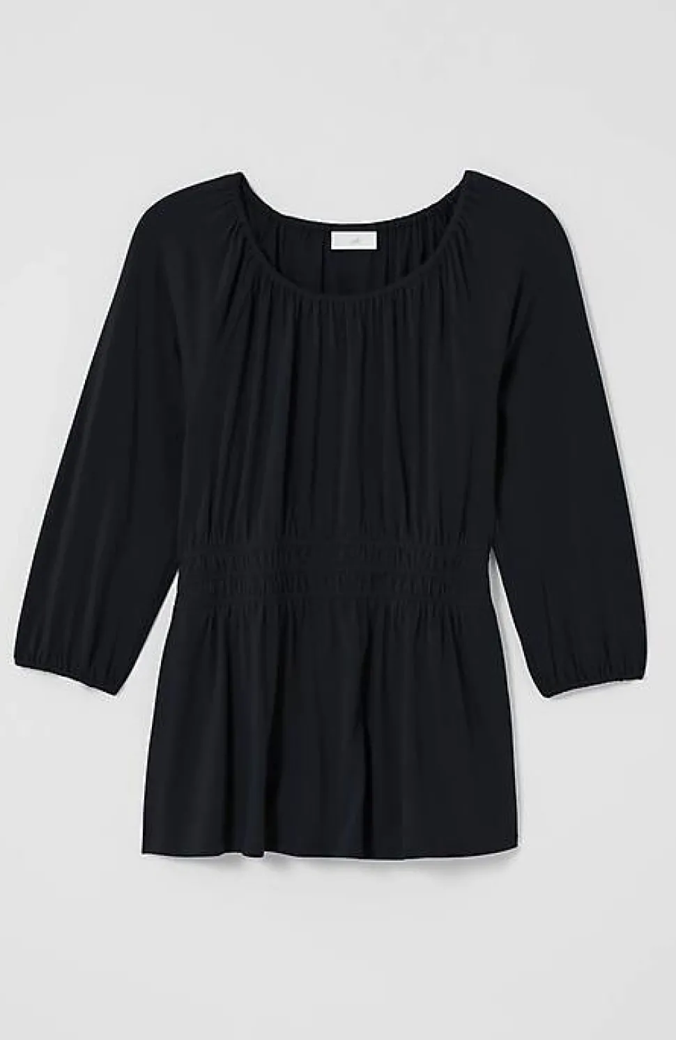 Elastic-Waist Top | Jjill