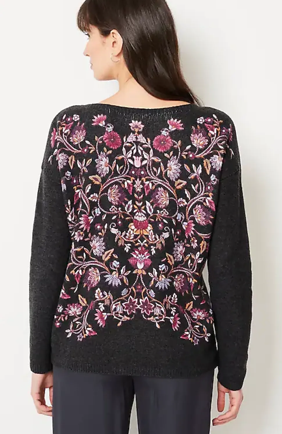 Enchanted Florals Sweater | Jjill