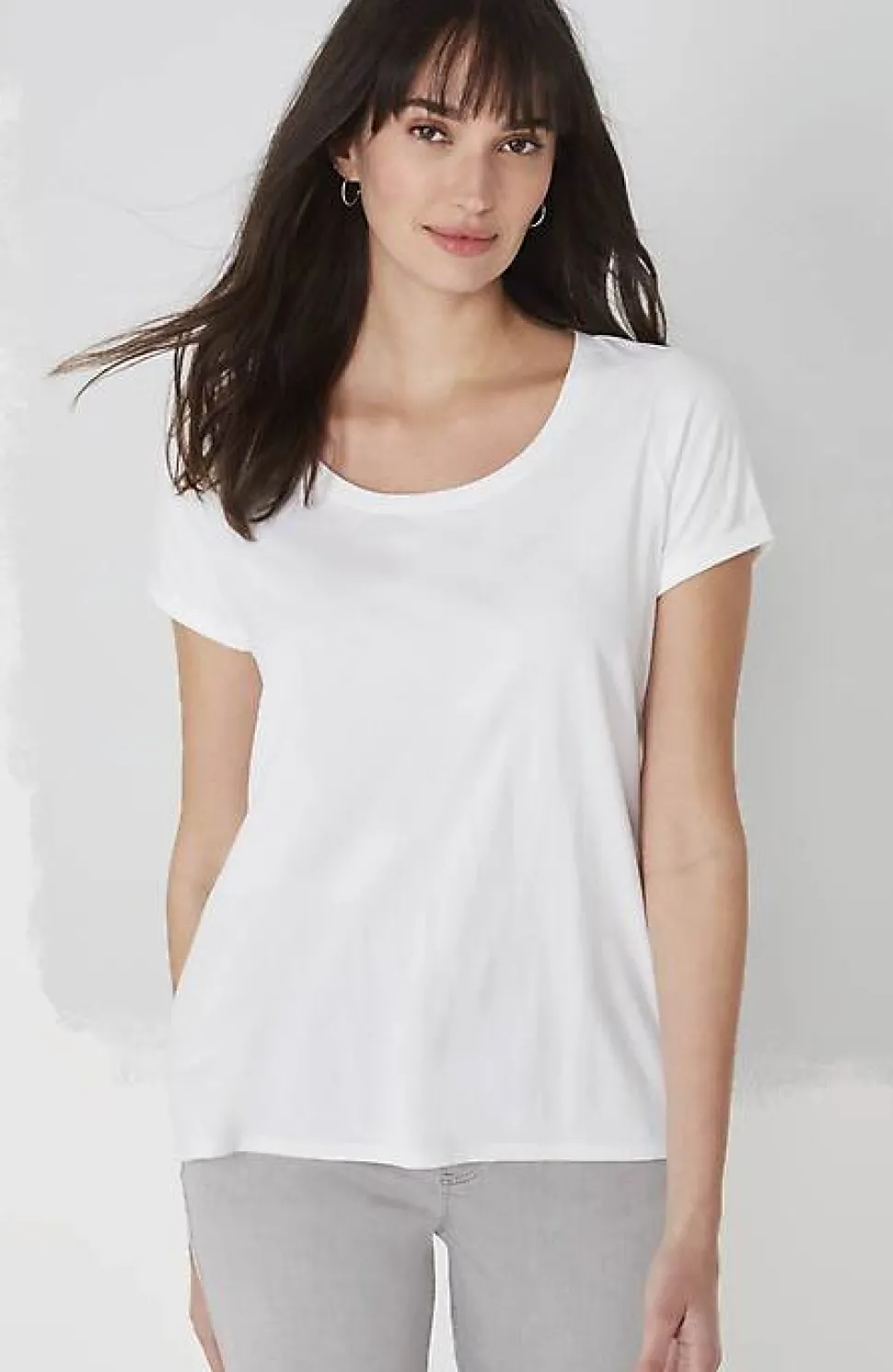Everyday Cotton Tee | Jjill
