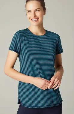 Fit Progress Pima-Stretch Shirttail Tee| Jjill