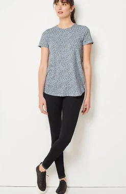 Fit Progress Pima-Stretch Shirttail Tee| Jjill