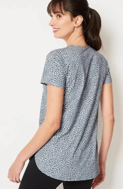 Fit Progress Pima-Stretch Shirttail Tee| Jjill