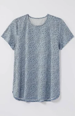Fit Progress Pima-Stretch Shirttail Tee| Jjill