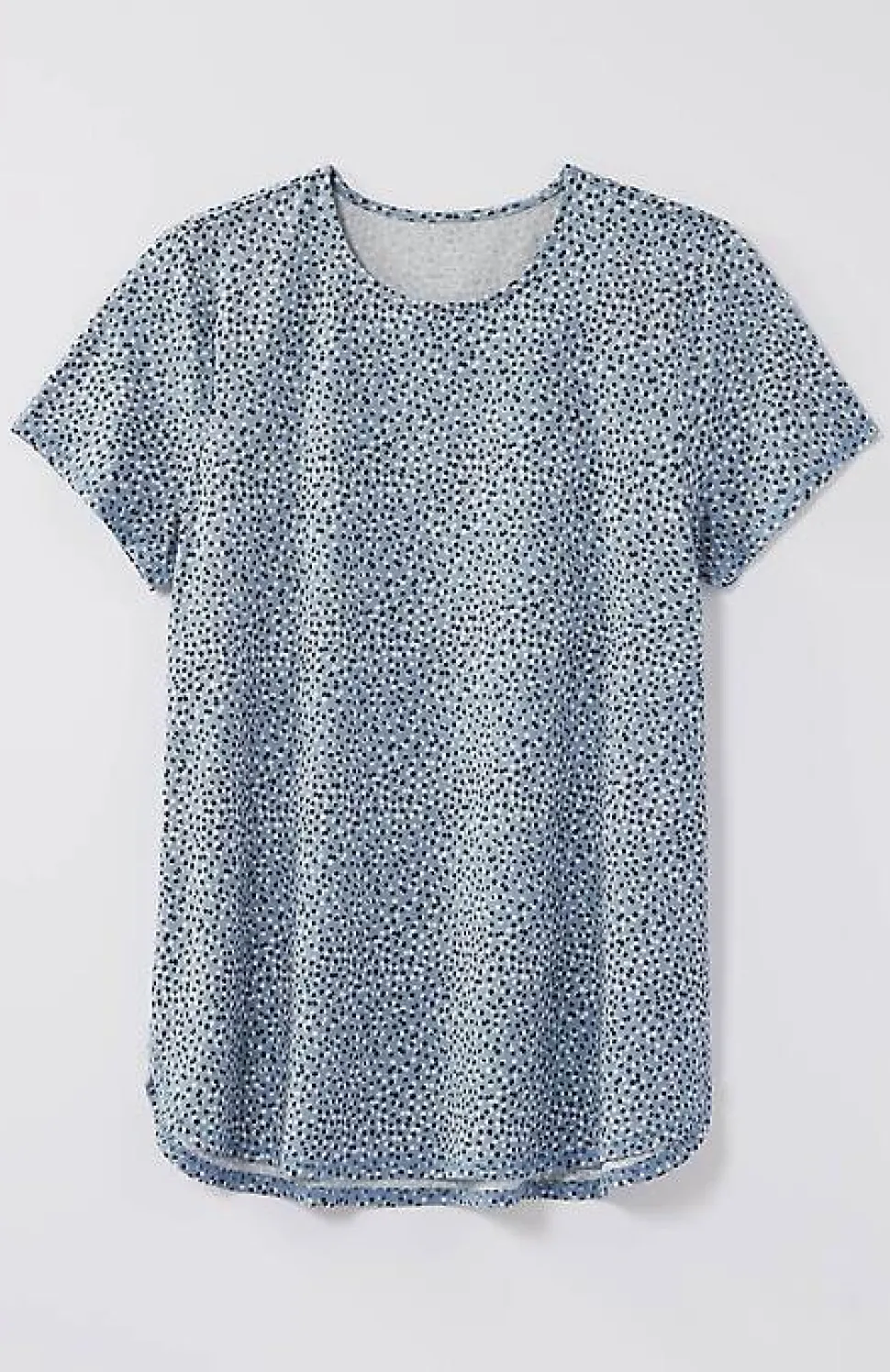 Fit Progress Pima-Stretch Shirttail Tee| Jjill