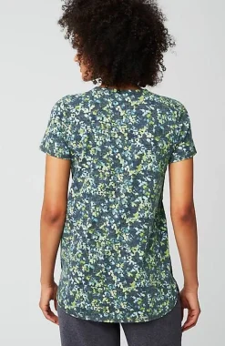 Fit Progress Pima-Stretch Shirttail Tee| Jjill