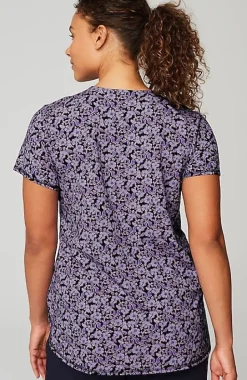 Fit Progress Pima-Stretch Shirttail Tee| Jjill