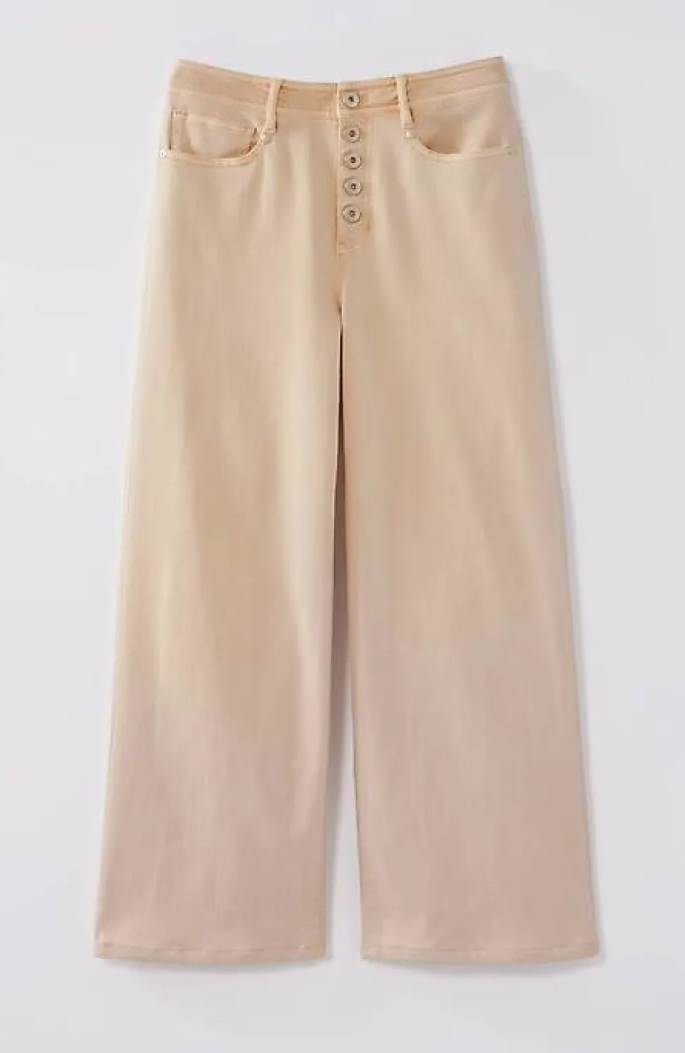 High-Rise Button-Fly Jeans | Jjill