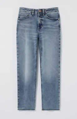 High-Rise Fringe-Hem Crops | Jjill