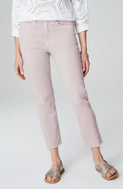High-Rise Fringe-Hem Crops | Jjill