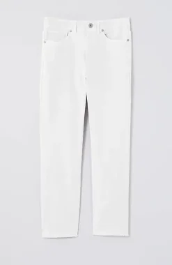 High-Rise Fringe-Hem Crops | Jjill