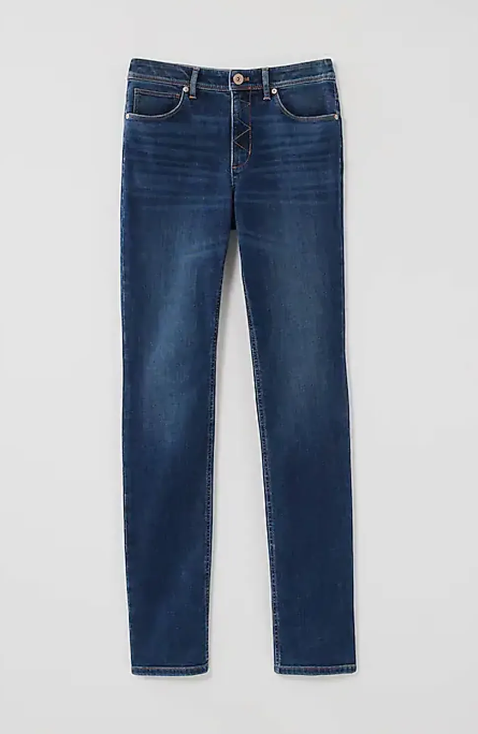 High-Rise Straight-Leg Jeans | Jjill