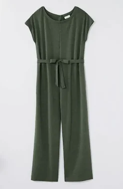 Knit Belted Jumpsuit | Jjill