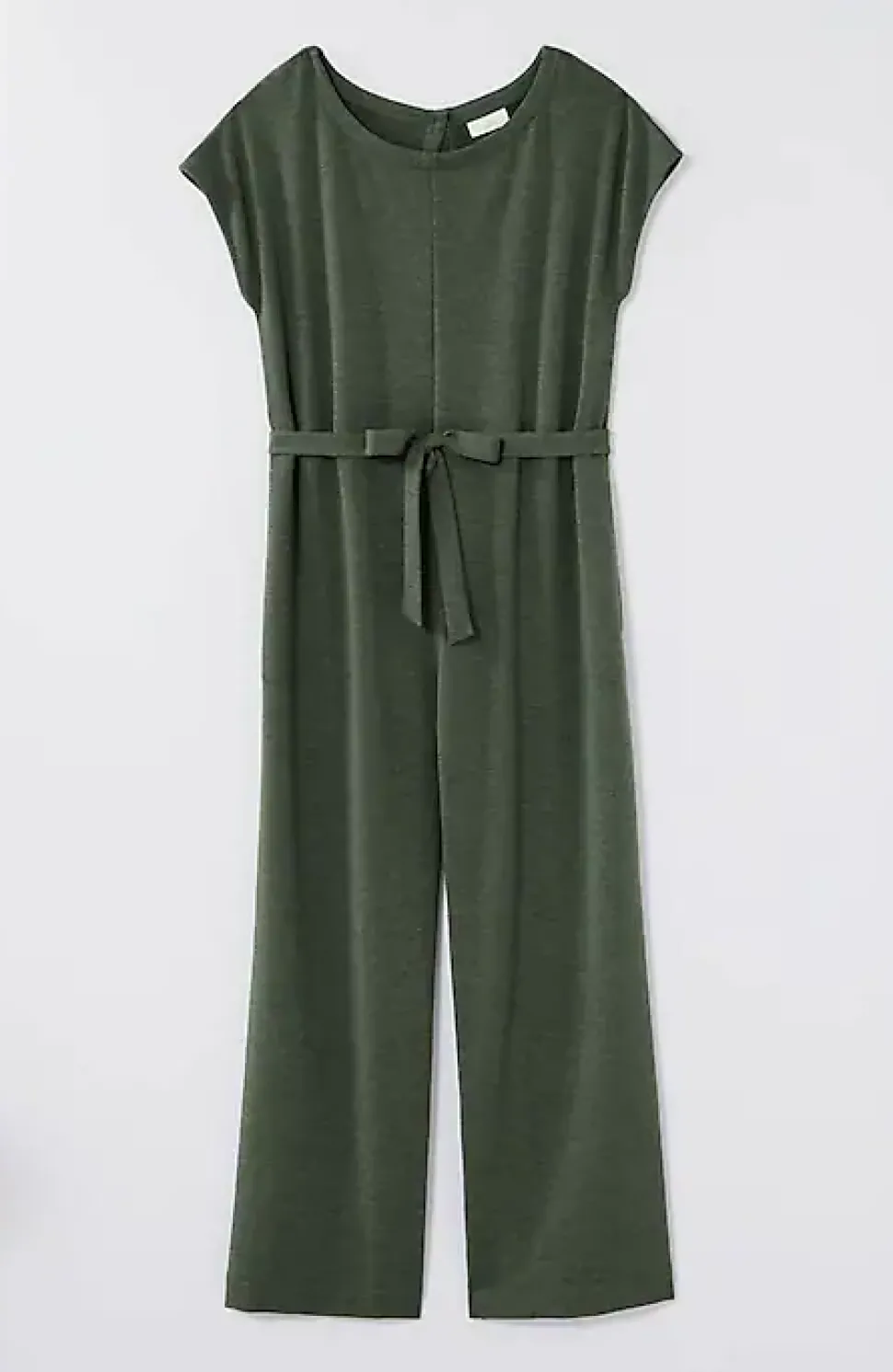 Knit Belted Jumpsuit | Jjill