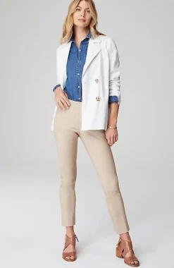 Lightweight Double-Breasted Jacket | Jjill