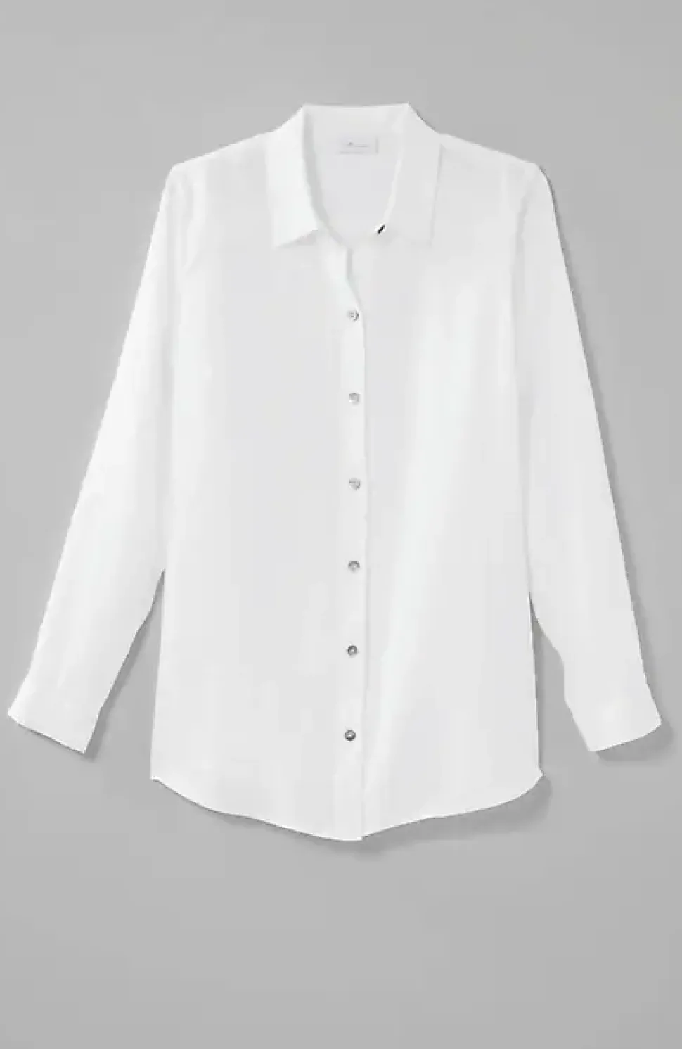 Linen Tab-Sleeve A-Line Shirt | Jjill