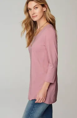 Luxe Supima® A-Line Tunic | Jjill
