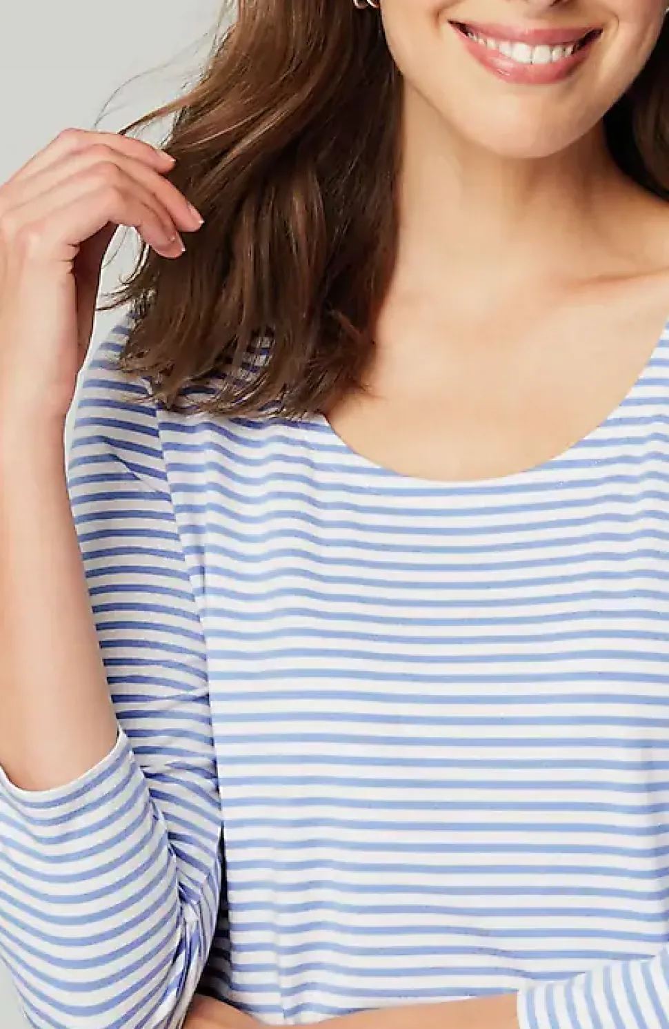Luxe Supima® A-Line Tunic | Jjill