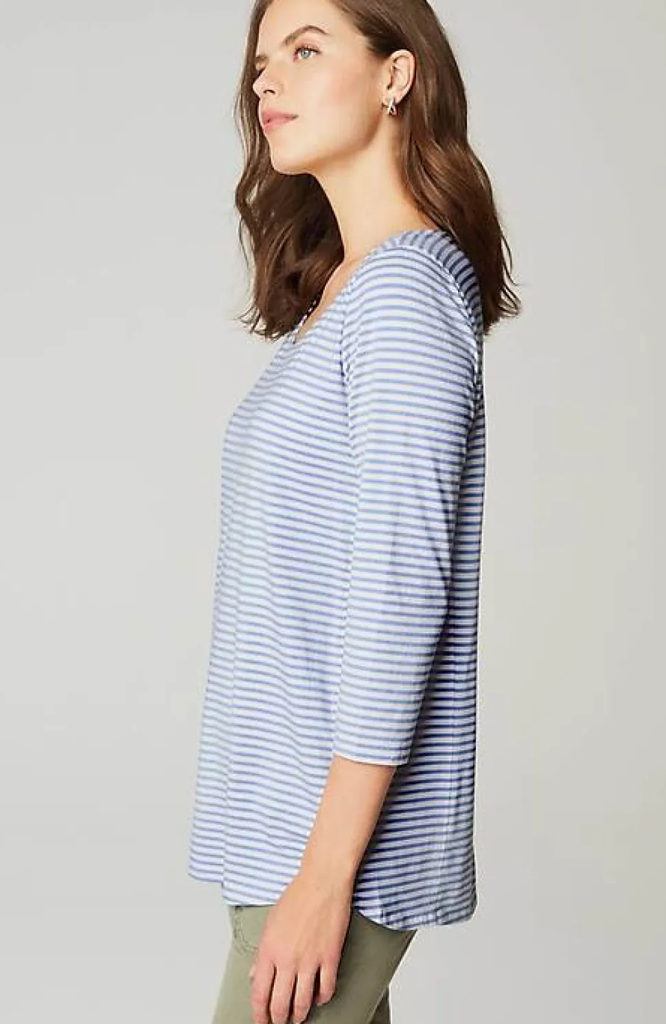 Luxe Supima® A-Line Tunic | Jjill