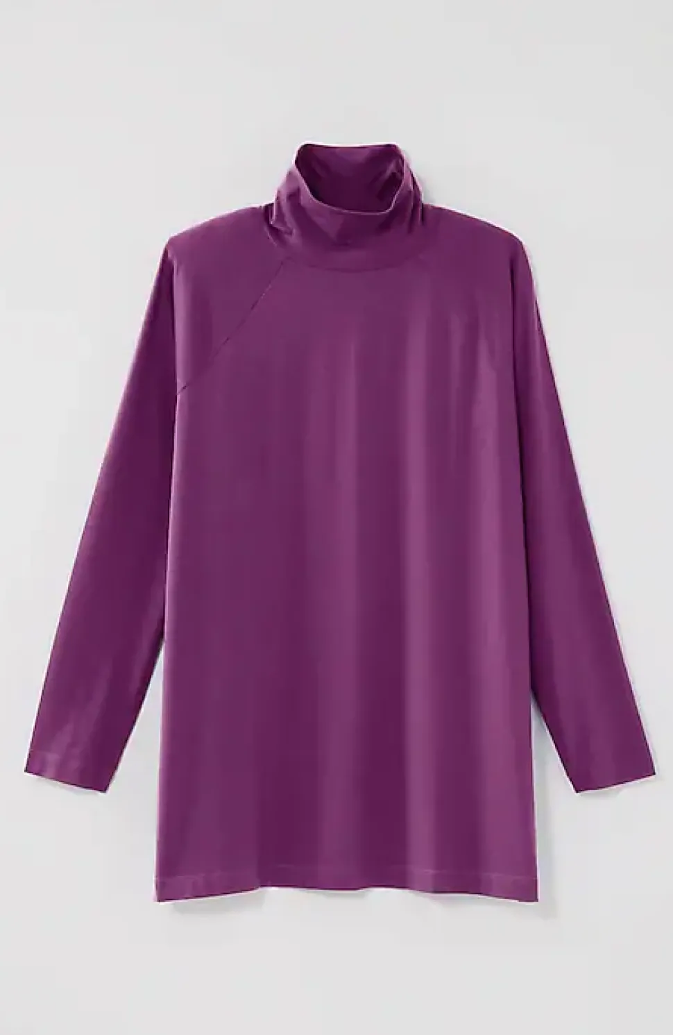 Luxe Supima® Everyday Turtleneck Tunic | Jjill