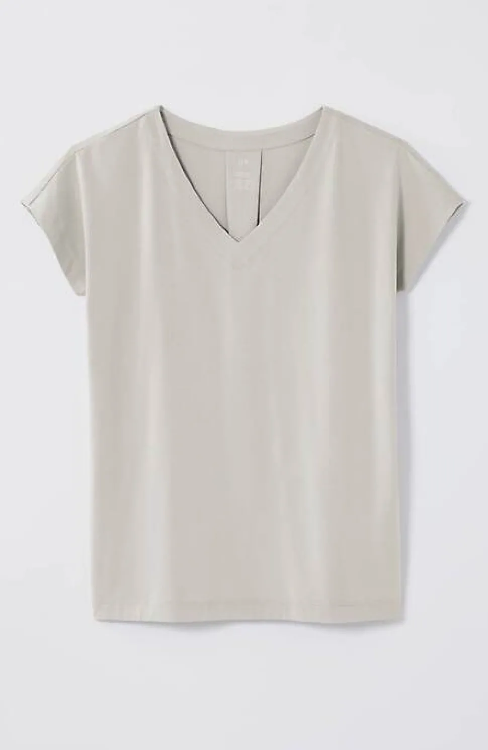 Luxe Supima® Pleat-Back Tee | Jjill