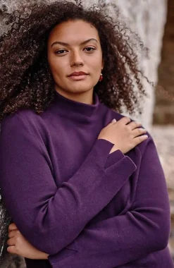 Majestic Funnel-Neck Sweater | Jjill