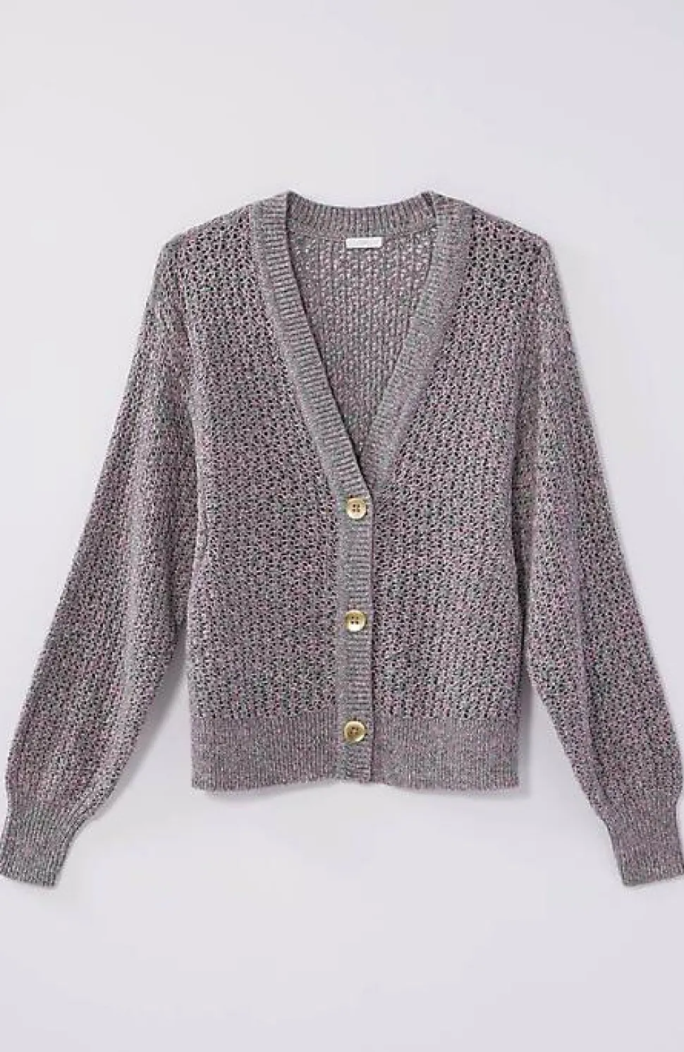 Mixed-Colors Textured Cardi | Jjill