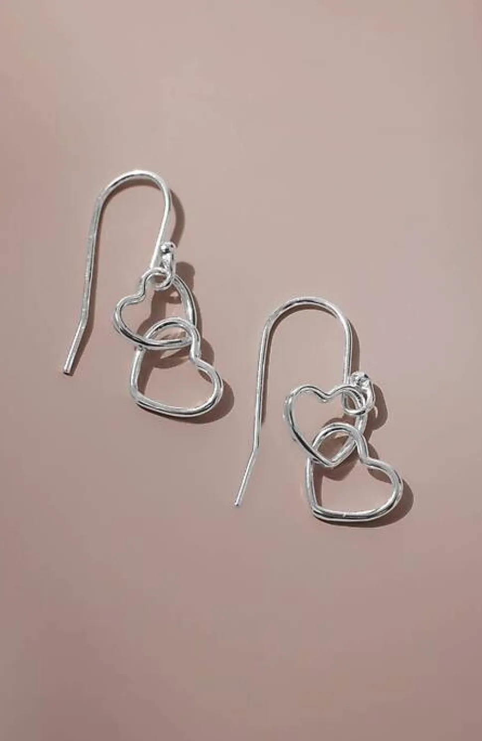More Love Sterling Hearts Earrings | Jjill