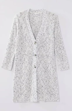 Multi-Tweed Lightweight Cardi | Jjill