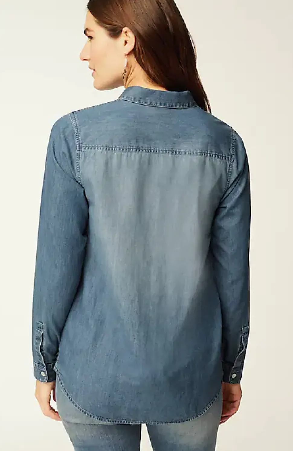One-Pocket Button-Front Shirt | Jjill