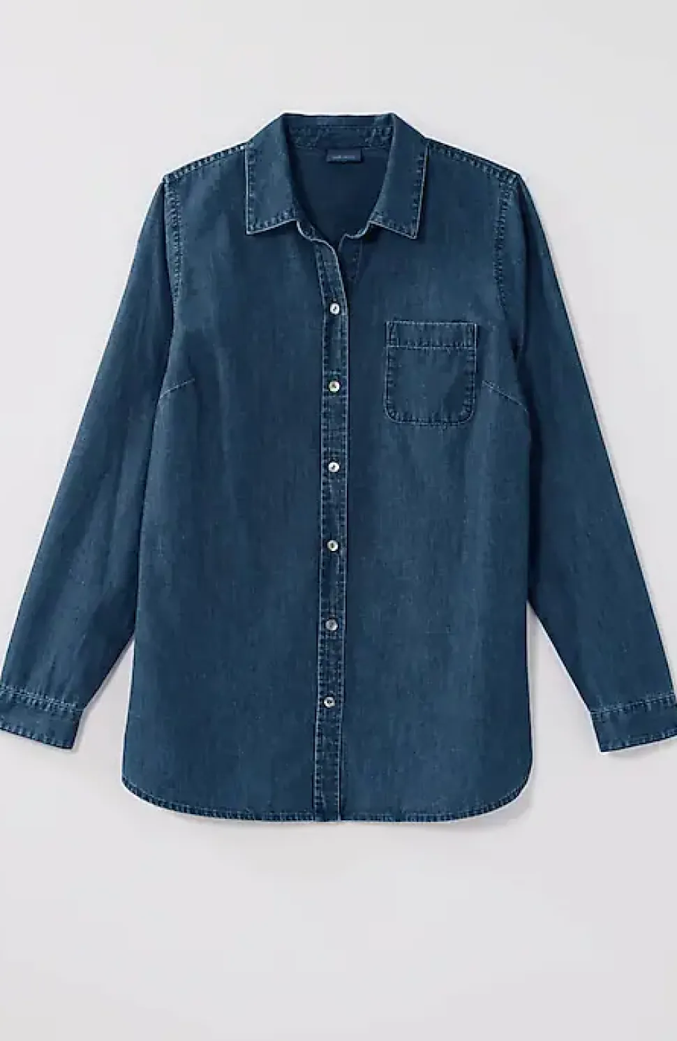 One-Pocket Button-Front Shirt | Jjill