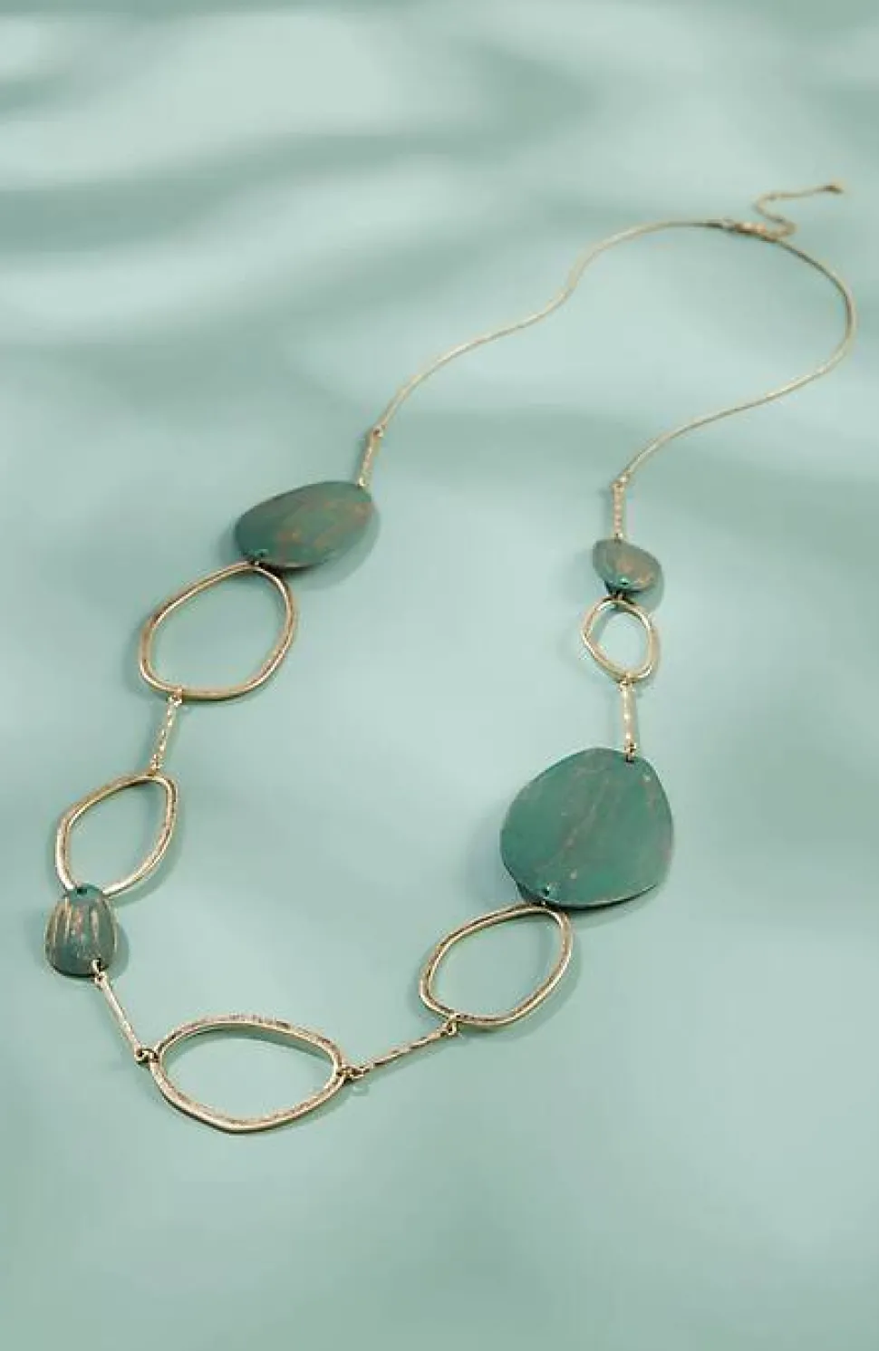 Patina Station Necklace | Jjill