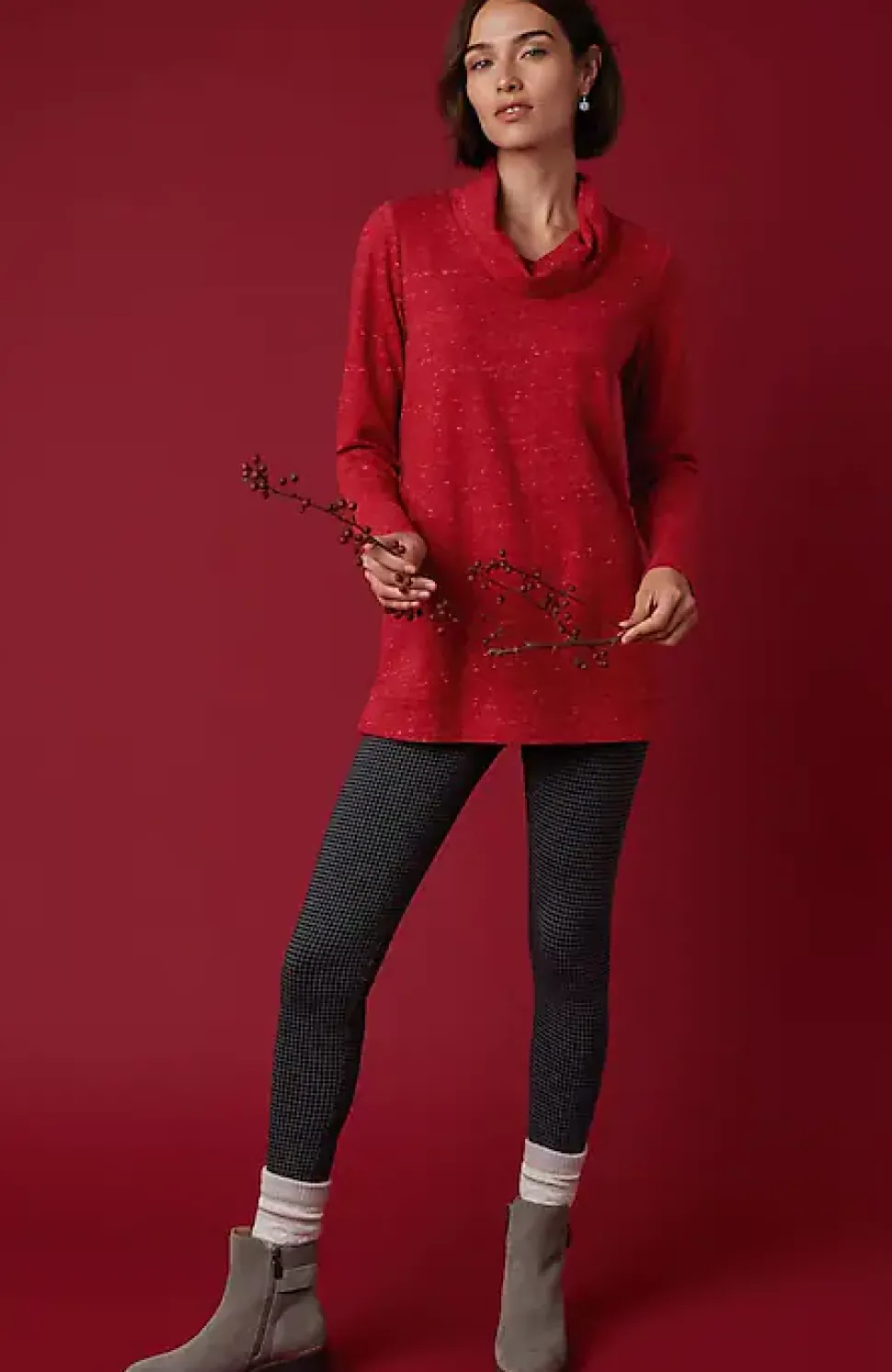 Pima Ankle-Length Leggings | Jjill
