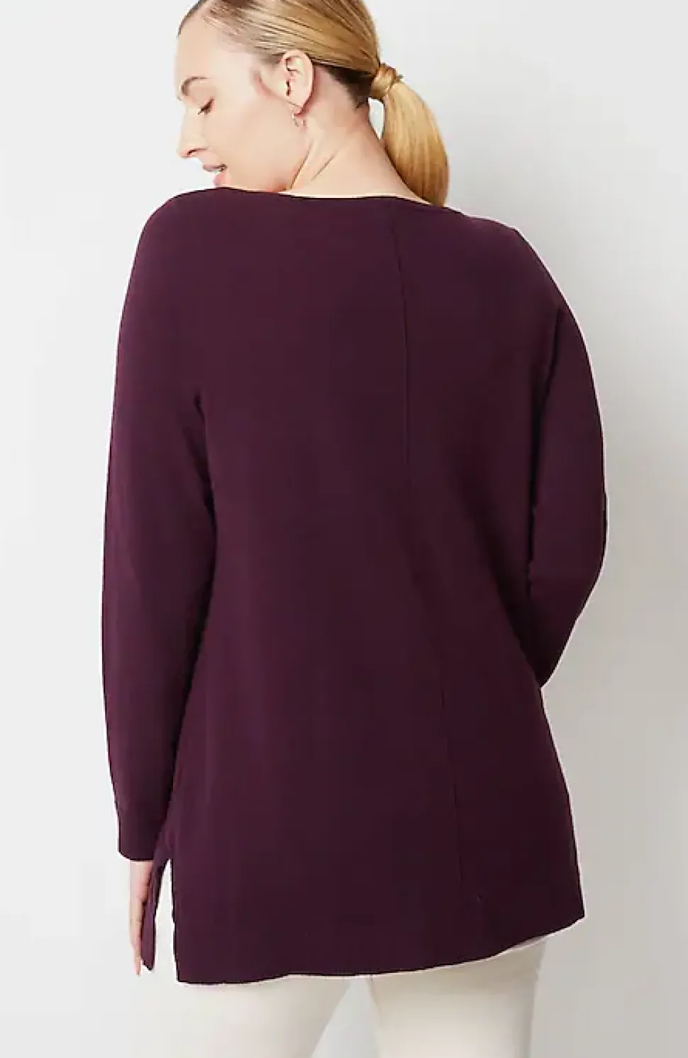 Pintucked Sweater-Tunic | Jjill