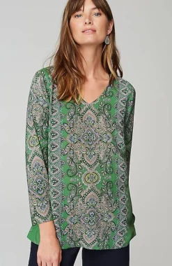 Placed-Paisley Top | Jjill
