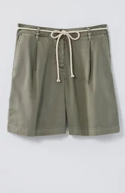 Pleated Shorts With Rope Belt | Jjill