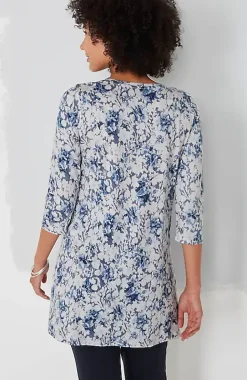 Pure Jill Ballet-Sleeve Tunic | Jjill