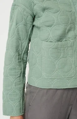 Pure Jill Double-Gauze Quilted Jacket | Jjill