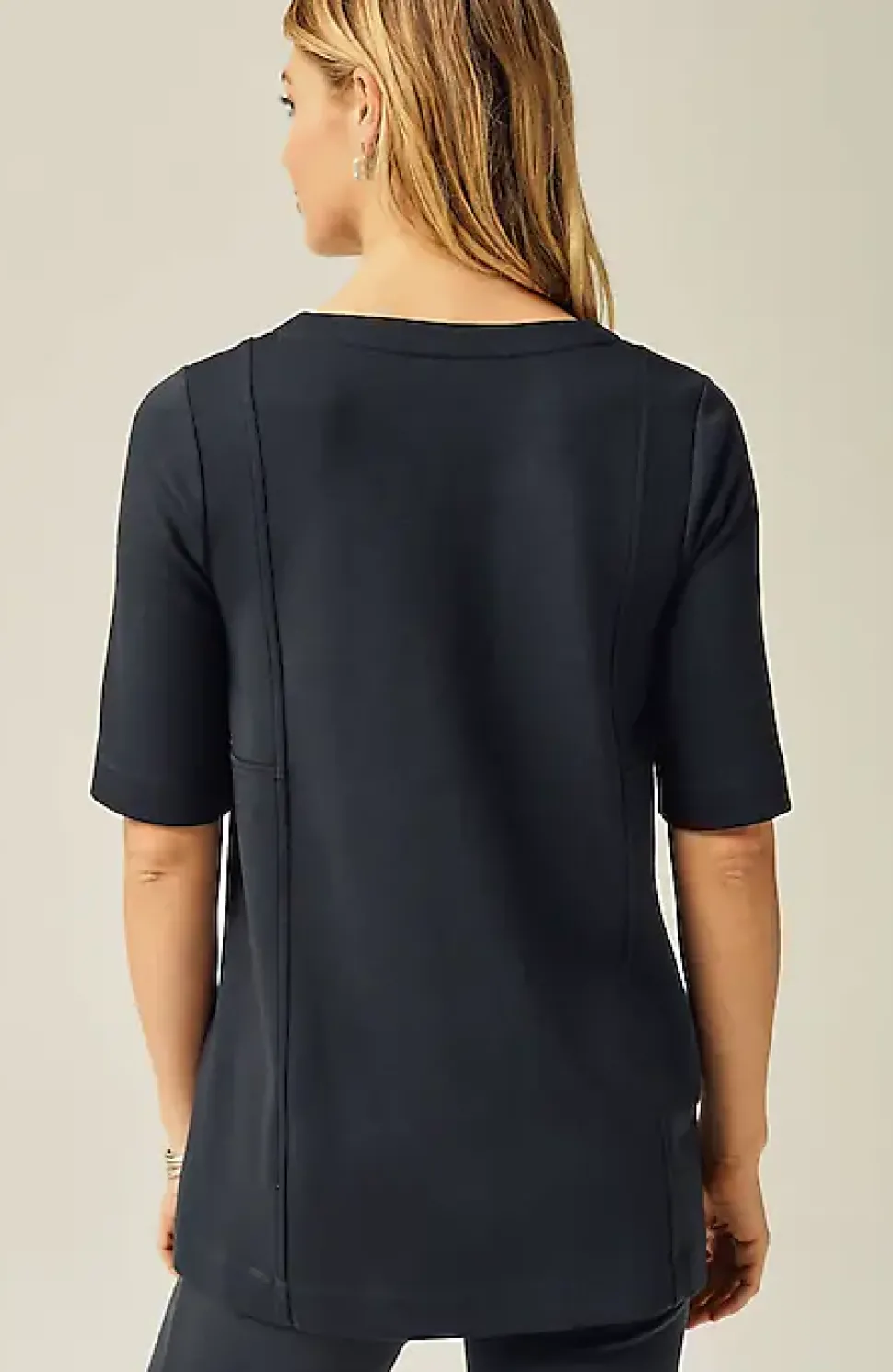 Pure Jill Double-Knit Seamed Tunic | Jjill