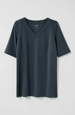 Pure Jill Double-Knit Seamed Tunic | Jjill