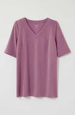 Pure Jill Double-Knit Seamed Tunic | Jjill