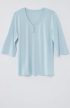 Pure Jill Hemp U0026 Cotton Henley Top | Jjill