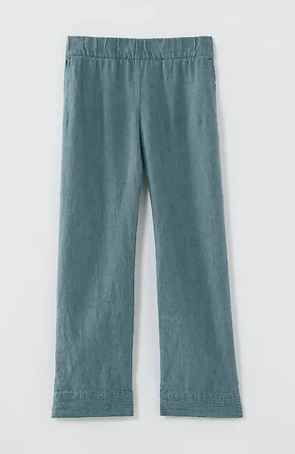 Pure Jill Linen Trapunto-Stitched Pants | Jjill