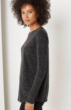 Pure Jill Long-Sleeve Shirttail Tee | Jjill