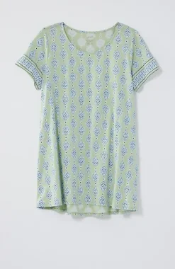 Pure Jill Scoop-Neck Elliptical Tee | Jjill