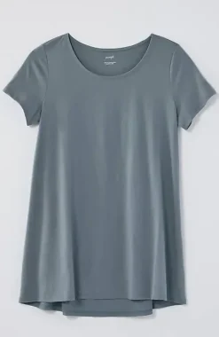 Pure Jill Scoop-Neck Elliptical Tee | Jjill