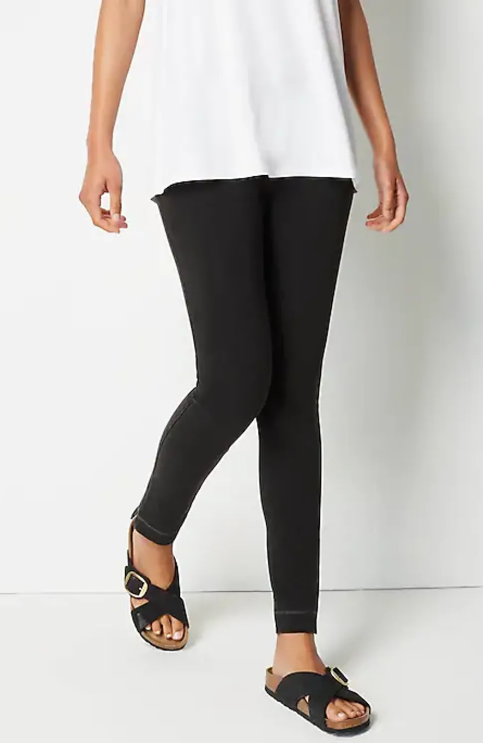 Pure Jill Side-Slit Jeggings | Jjill