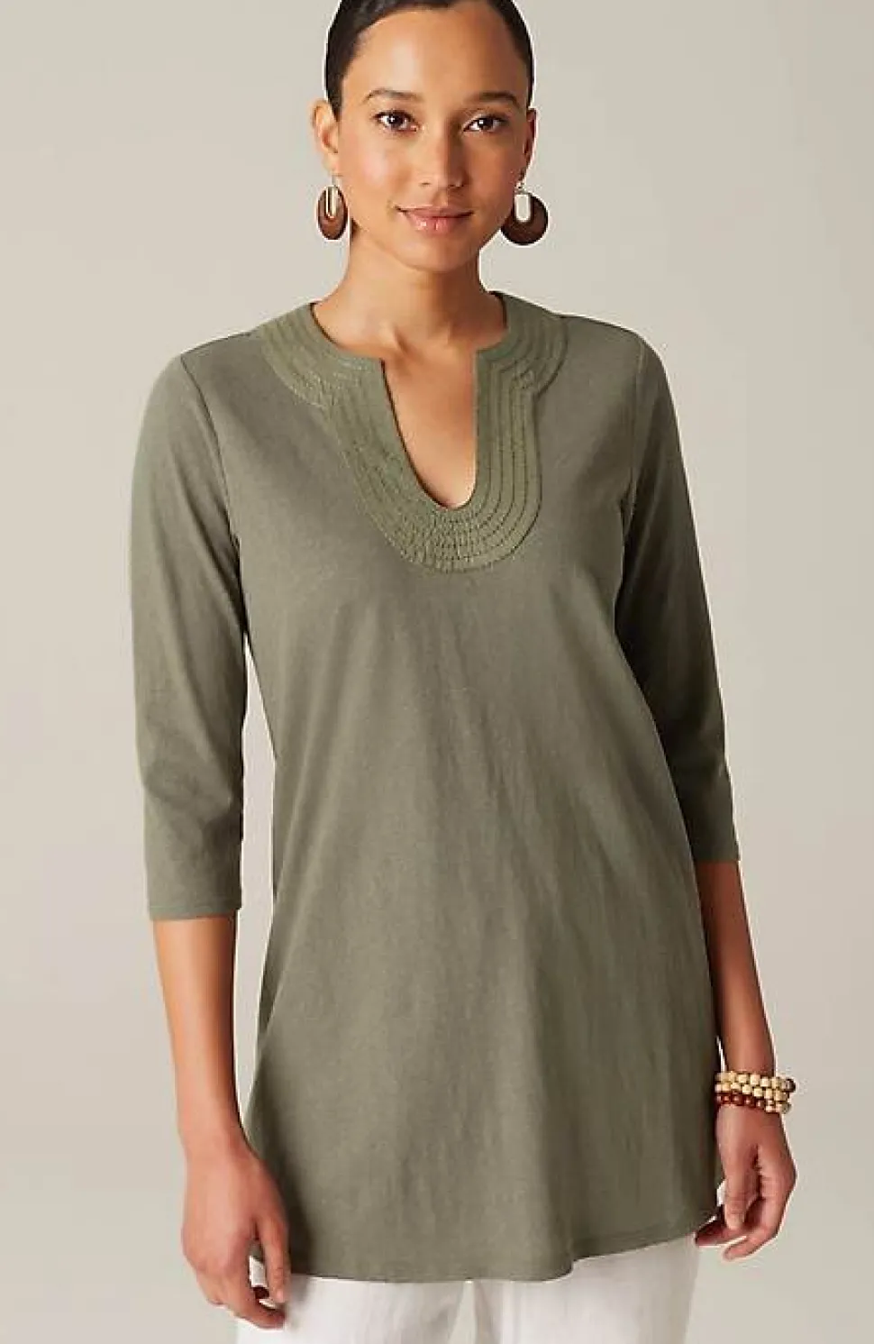 Pure Jill Trapunto Tunic | Jjill